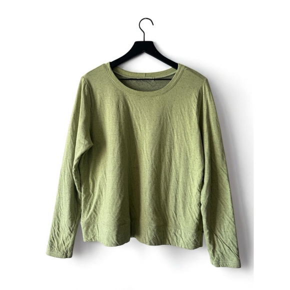 Cut Loose Crewneck Lightweight Sweatshirt Women's M Melange - Picture 1 of 7